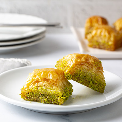 Baklava met Bladerdeeg